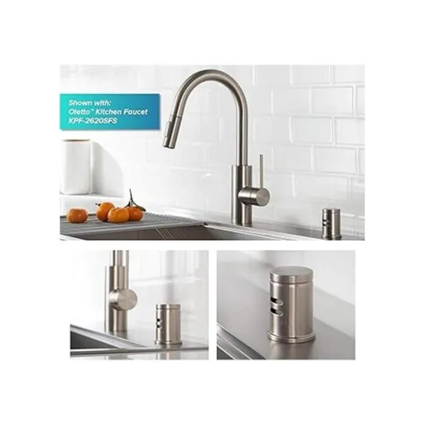 KRAUS Acero inoxidable AllBrite sin manchas para_6