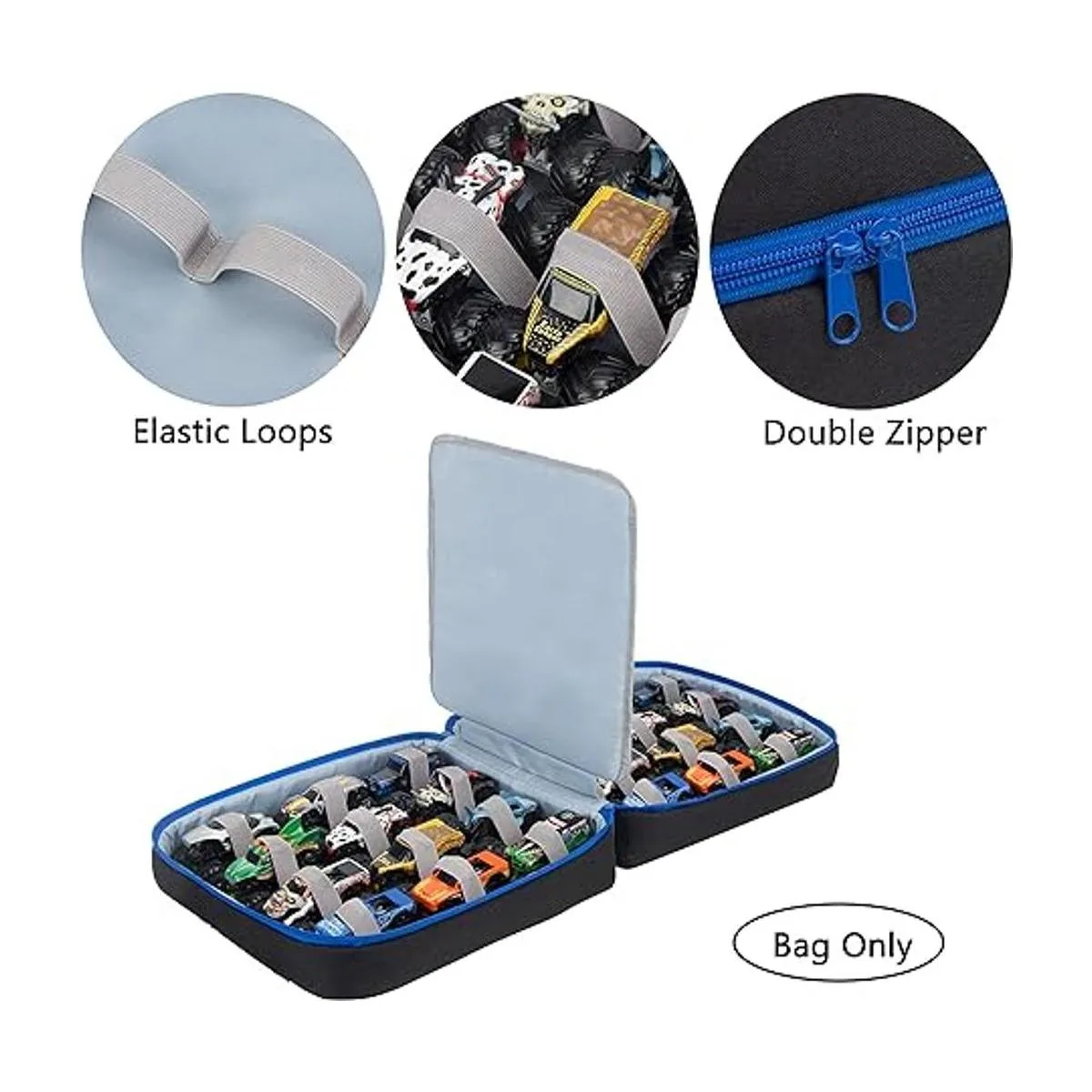 KISLANE Estuche de transporte para 24 Monster Jam Trucks_5