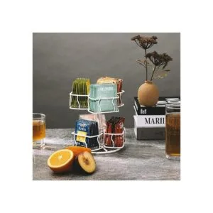 Sorbus Carrusel giratorio de bolsas de té organizador de_3