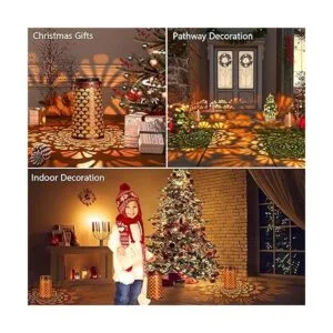 JSOT Faroles solares impermeables para exteriores paquete_5