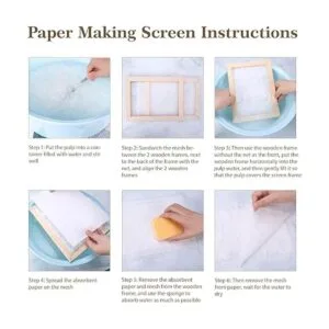 Caydo Juego de 3 marcos para hacer papel molde para hacer_3