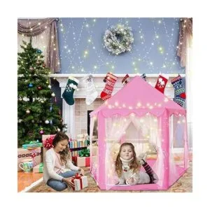 Ceither Princess Castle Tienda de campaña para niñas con_6