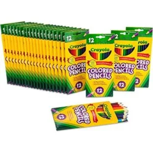 Crayola Lápices de colores a granel preafilados 12_1