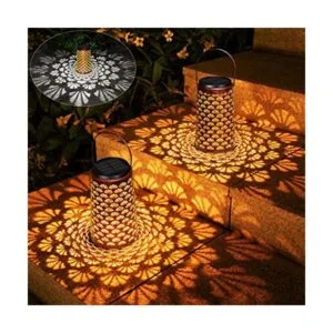 JSOT Faroles solares impermeables para exteriores paquete_1