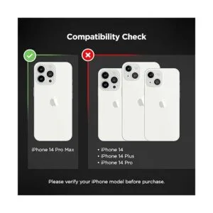 Encased Funda delgada diseñada para iPhone 14 Pro Max con_5