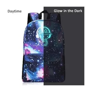 SAMIT Mochila luminosa de anime con puerto de carga USB_2