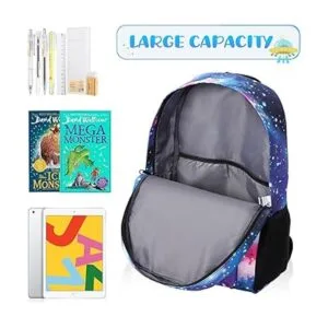 SAMIT Mochila luminosa de anime con puerto de carga USB_4