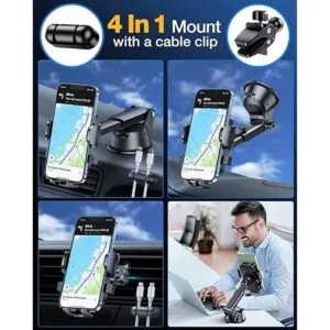 Súper estable Soporte de teléfono YRU para automóvil_2