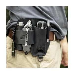 Topstache Funda multiherramienta de cuero organizador de_2
