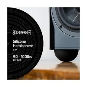 Almohadillas de aislamiento de altavoz de silicona platino_2