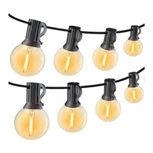 Cadena de luces para exteriores de 60 pies 30 bombillas_1