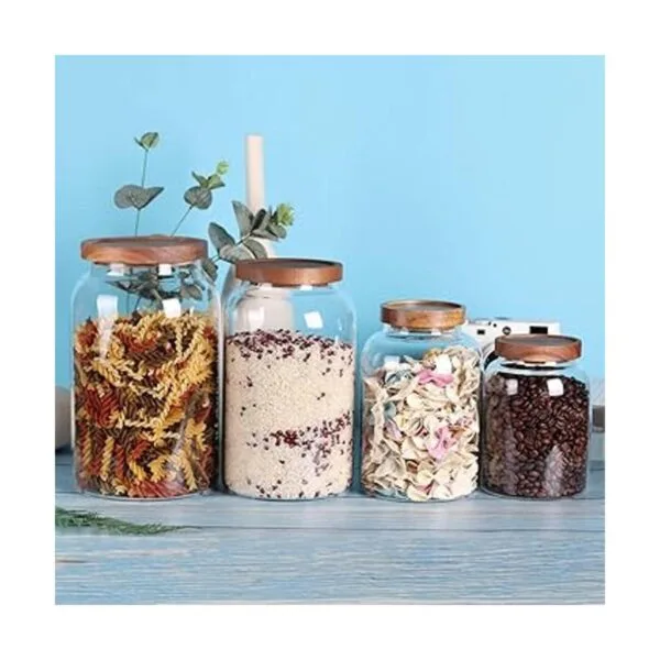 Large Glass Jar with Lid 1 Gallon Large glass Storage_7
