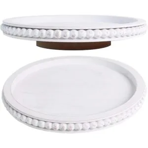 HPC Decor Lazy Susan de 12 pulgadas organizador de madera_1