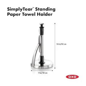 Buen agarre simplemente papel higiénico acero inoxidable_2