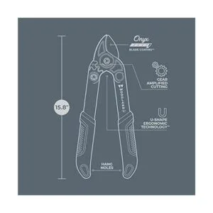 Woodland Tools Co. Duralight Mini cortador portátil de 16_4