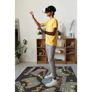 Alfombra de sala de juegos para niños adolescentes y_3