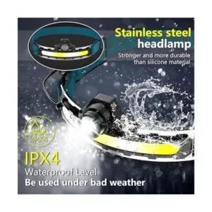 Faro frontal LED recargable súper brillante de 1000_4