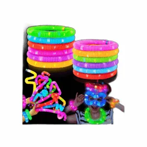 Paquete de 24 tubos con luces LED palos brillantes_1