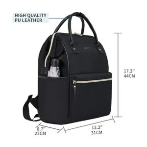 KROSER Mochila para laptop repelente al agua para viajes_4