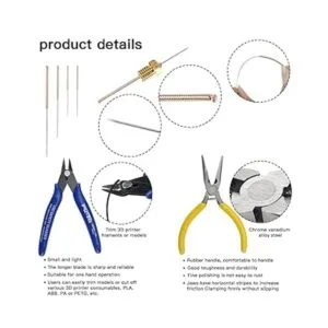 Imdinnogo Kit de herramientas de impresora 3D de 39 piezas_4