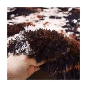 Aimuan Alfombra suave y lanuda para perro divertida_6