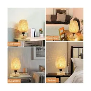 DLLT Lámpara de escritorio pequeña lámpara de mesa_5