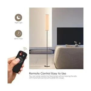 Lámpara de pie con control remoto para dormitorio sala de_3