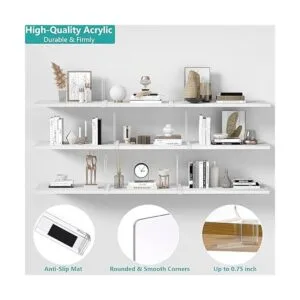 Aolloa 8 divisores de estantes para organización de_3