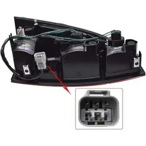 Reemplazo de la luz trasera del lado del pasajero RH_4