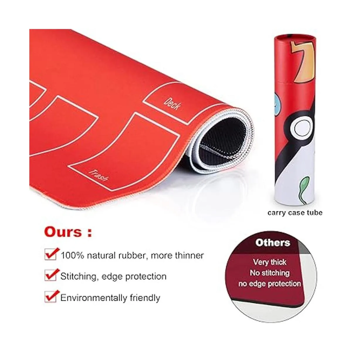 Tapete de juego para juego de cartas coleccionables de_5