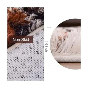 Aimuan Alfombra suave y lanuda para perro divertida_2