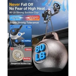 Súper estable Soporte de teléfono YRU para automóvil_3