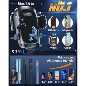 Súper estable Soporte de teléfono YRU para automóvil_6