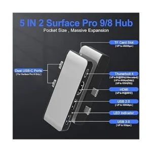 Surface Pro 8 Accesorios estación de acoplamiento Surface_2
