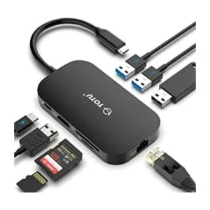 Hub USB C concentrador tipo C 9 en 1 con USB C 4K a HDMI_1