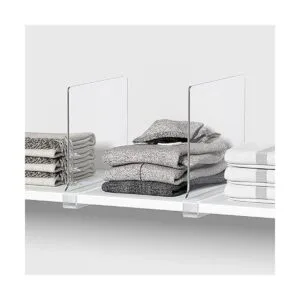 Aolloa 8 divisores de estantes para organización de_5