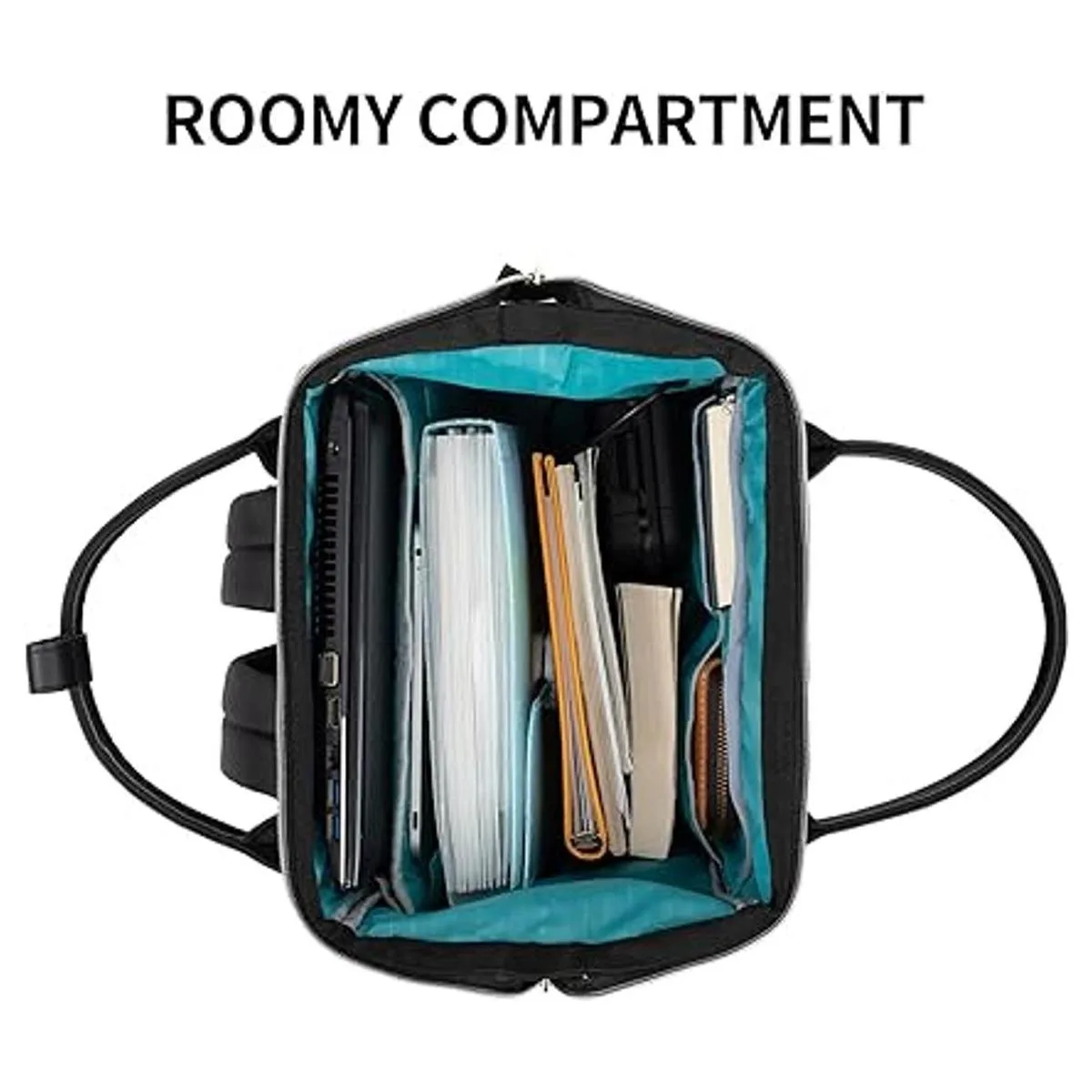 KROSER Mochila para laptop repelente al agua para viajes_3