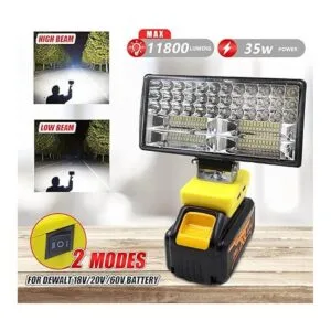Max 11800 LM 35W 2 modos de luz LED de trabajo con USB de_2