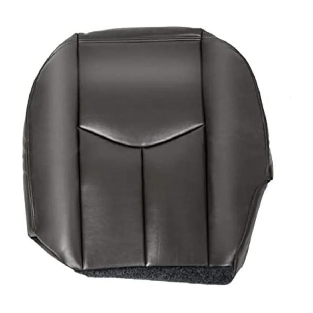ECOTRIC Funda de asiento inferior de cuero para buzo gris_1