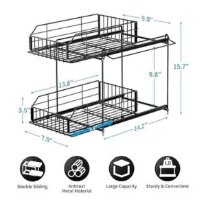 SUEH DESIGN Organizador para debajo del fregadero_2