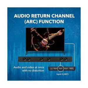 Interruptor HDMI 4K de 4 puertos por OREI 4K 60Hz 444_6