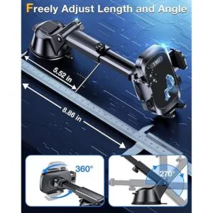 Súper estable Soporte de teléfono YRU para automóvil_4