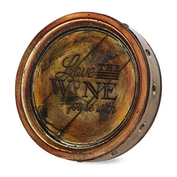 Pavilion Gift Company 22075 Love barril de vino placa_1