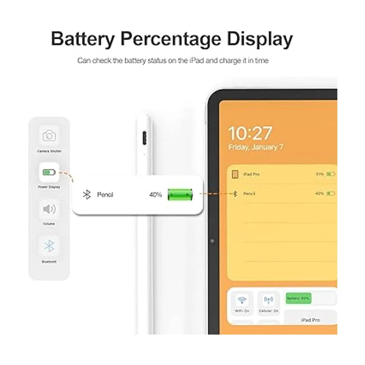 Lápiz óptico mejorado para iPad Air de 5 generación de_3