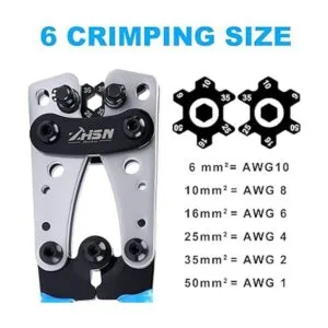 Zhushan Kit de herramientas de crimpado de terminales de_3
