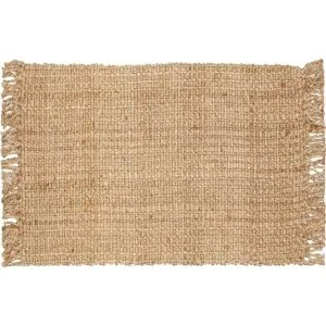 Hausattire Alfombra de yute tejida a mano 2 x 3 pies_6