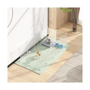 HOMIDEC Pet PlaypenSmall Animals Cage DIY Wire Fence with_2