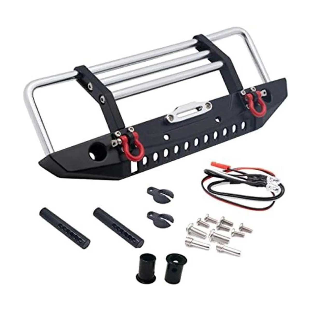 LCX Racing 110 RC Crawler Coche Metal Bull Push Bar_1