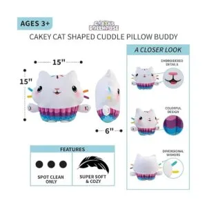 DreamWorks Gabbys Dollhouse Cakey Ropa de cama para_4