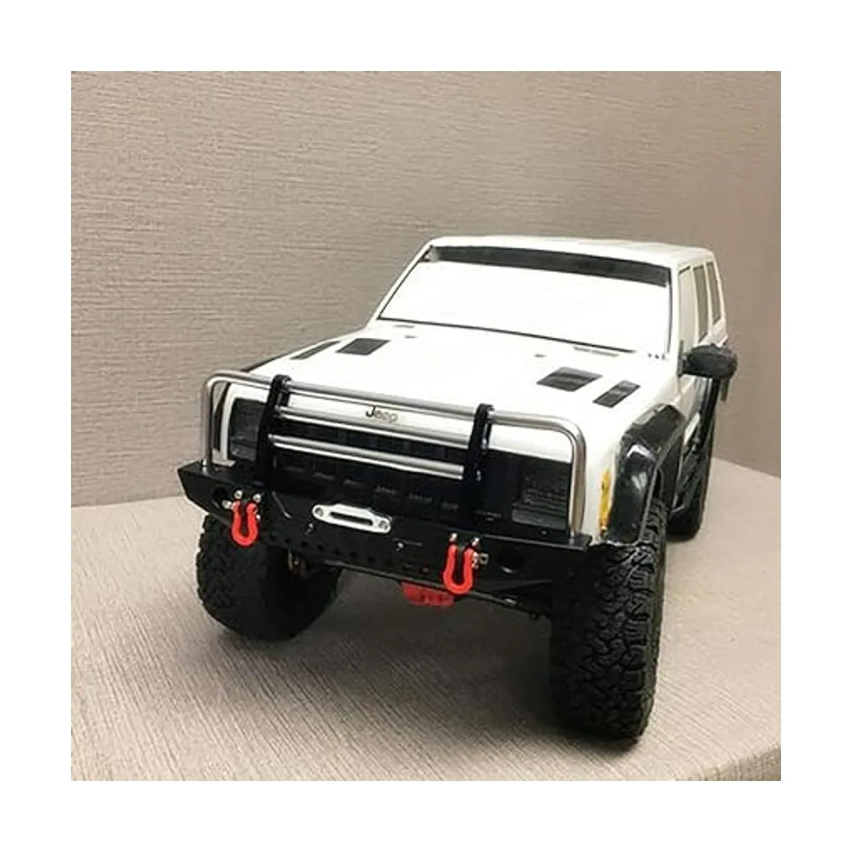 LCX Racing 110 RC Crawler Coche Metal Bull Push Bar_4